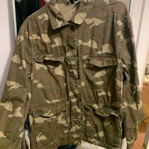 Oversized camo jacket from H&M